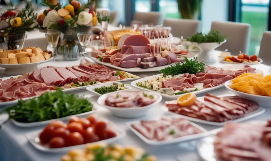 Menu buffet froid anniversaire : idées pour un repas réussi