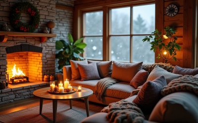 Décoration cocooning : 10 astuces pour transformer votre intérieur cet hiver