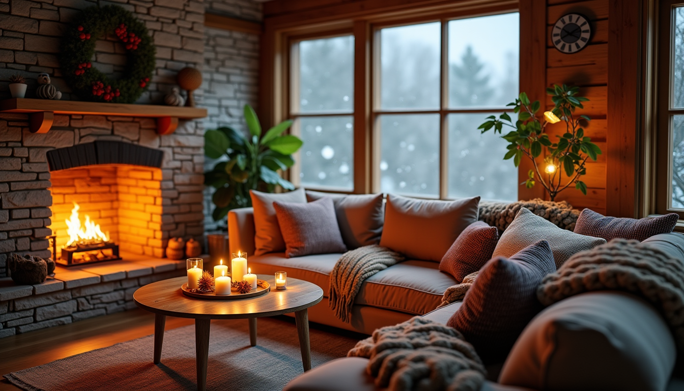 Décoration cocooning : 10 astuces pour transformer votre intérieur cet hiver
