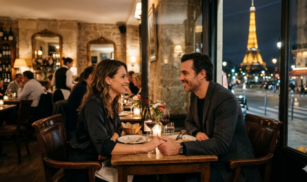 couple diner en tete a tete