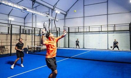 Entreprise construction terrain de padel