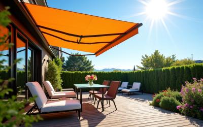 Acrylique ou polyester : quelle est la meilleure toile de store banne pour résister aux UV